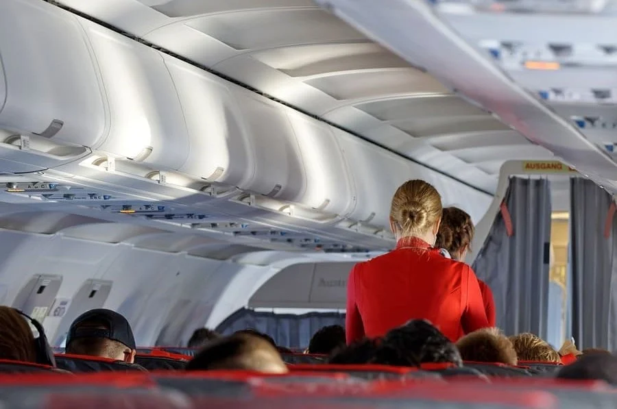 La vida de una azafata de vuelo