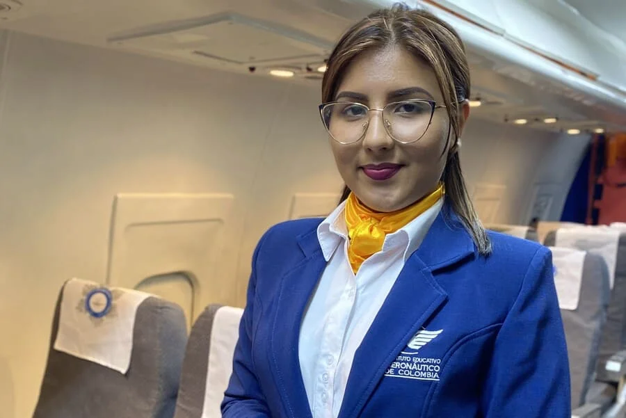 La vida de una azafata de vuelo
