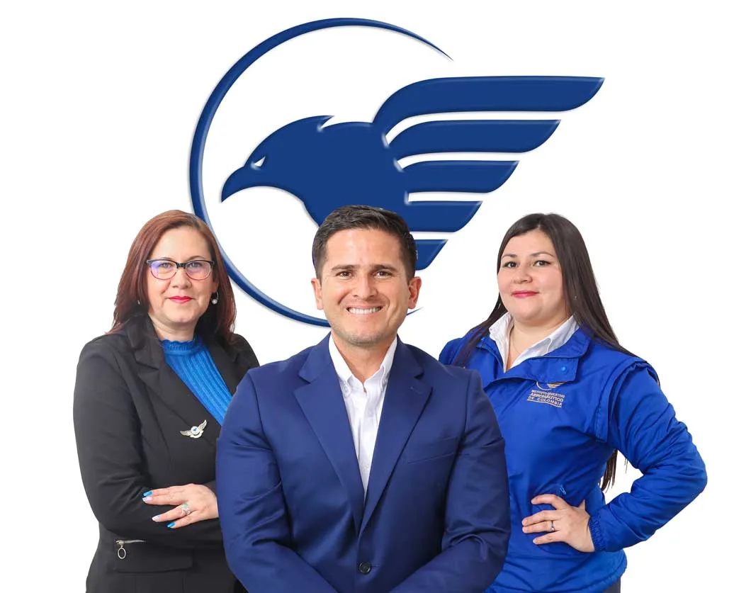 Directivos Instituto Aeronáutico de Colombia