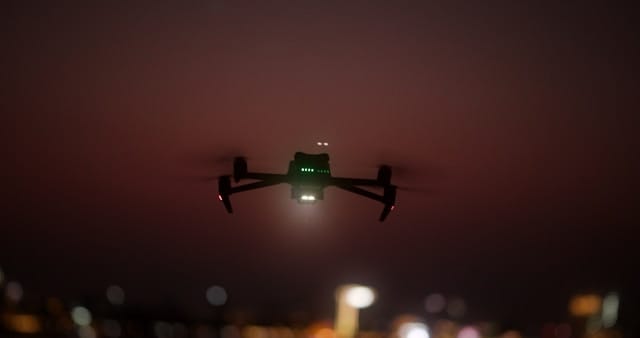 Los drones pueden volar de noche