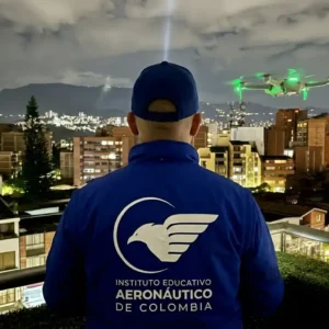 Adición de vuelo nocturno para piloto de drone